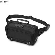 Qyt Store Ozuko 2020 mới Tsa khóa chống trộm Túi đeo hông cho Nam Thường Ngày Túi đeo hông Túi Du Lị