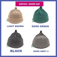 Kopiah Snow Cap / Kopiah KAIT Tebal / Snow Cap Plain