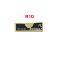 1 PCS For Canon R R5 R6 R6II R7 R8 R10 R50 black / R50 silvery RP Bottom Label Paper Body Number Pap