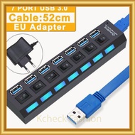 USB Hub 7 Port USB 3.0 High Speed Extender -SP513