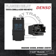 TOYOTA COROLLA AE101 VIOS NCP42 FLASHER RELAY 166500-0300 81980-12070