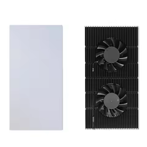 YOC-GPU Backplane Radiator Video Memory VRAM Radiator Panel Aluminum Cooling Backplate For RTX 3090