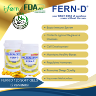 Fern D 120s Cholecalciferol Vitamin D - FDA Approved (2 bottles) GodsFavorBoutique