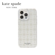 Kate Spade New York เคสโทรศัพท์มือถือรุ่น Spade Flower Iphone 16 Pro Case KK871 700 สี Gold Multi