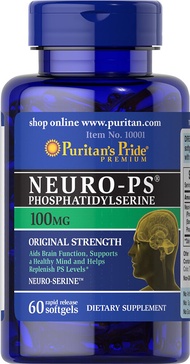 Neuro-PS (Phosphatidylserine) 100 mg-60 Softgels