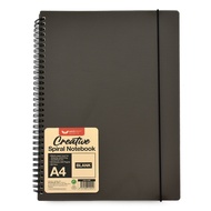 Unicorn Stationery A4 Spiral Notebook (80gm x 160 Pages)