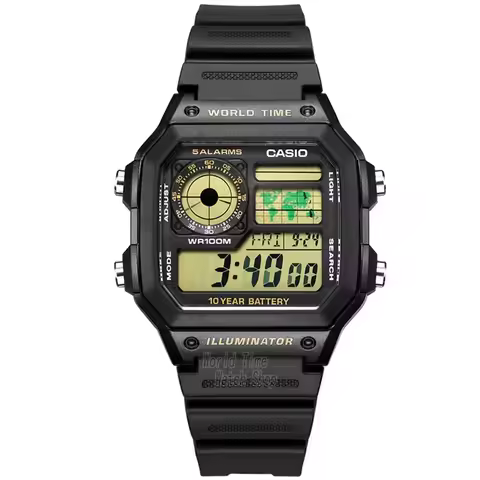 Casio watch Youth Men's Outdoor Sports Watch relogio masculino AE-1200WH-1B