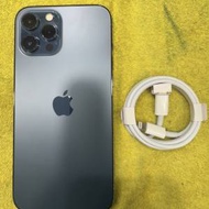 99%New iPhone 12 Pro Max 256GB 藍色 香港行貨 電池效能95% 有配件 自用首選超值