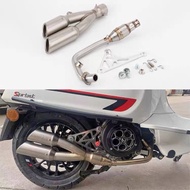 Vespa Sprint, Primavera Exhaust, Muffler, Sporty Look