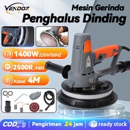 MESIN 1250W 2500RPM Handheld Wall Sander Electric Drywall Sander Full Vacuum Anti-Dust Adjustable Sp