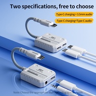 Plextone GS1 60W 2in1 Type-C + 3.5mm or + Tpye-C Gaming Audio + Charge Adapter Headphone Jack