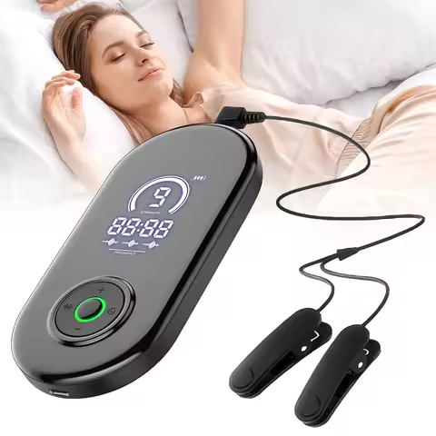 Sleep Device Portable Vagus Nerve Stimulator for Relaxation, Calmness, Daily Balance and Personal We