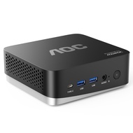 AOC AM16 Mini PC, Mini PC AMD Ryzen 7 5700U(8 Core 16 Threads, up to 4.3GHz) 32GB DDR4 512GB NVMe SS