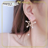 Earrings Anting Perempuan Emas Korea 916 Emas Bangkok Earing Anting 耳环 Fashion Accessories Earrings Korean Silver 2pcs