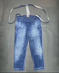 visvim 吊帶牛仔褲 可分拆  2號 95 新