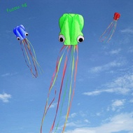 FUZOU Octopus Kite Adult And Child Flying Tool Long Tail Kite Large Octopus Soft Kite Flying String 
