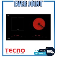 Tecno TG2883HB | TG 2883HB [73cm] Induction-Ceramic Hybrid Hob