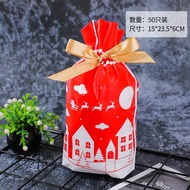 halloween pumpkin Christmas xmas gift bags ribbon drawstring bag candy bag