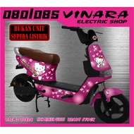 Uwinfly D8D kitty-Uwinfly D8D/D8S - decal sticker for hello kitty motif electric bicycles for Uwinfl
