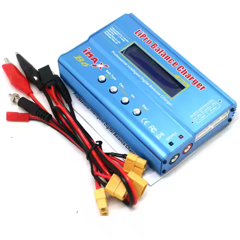IMAX B6 80W Multi-function Professional Intelligent 1-6 Cells XT60 LiPo Battery Balance Charger for 