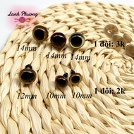 Colored Animal Eyes (5 pairs)