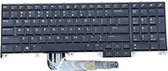 YIJIATech ® New Laptop with Built-in Keyboard and Screwdriver US Layout for Dell Alienware 17 R4, Alienware 17 R5 Laptop, Dell Alienware 17 Laptop US Black with Backlight 00WN4Y NSK-EE0BC 01 PK131QB1