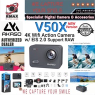 AKASO V50X Wifi Action Camera EIS 2.0 4K Full HD Wireless Wifi Support RAW Image Touch Screen Akaso 