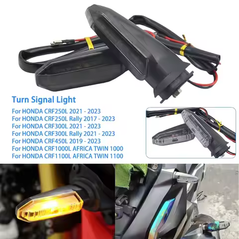 Turn Signal Light For HONDA CRF250L Rally CRF300L Rally CRF450L CRF1000L CRF1100L Africa Twin Blinke