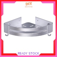 DIY HOUZ# SINGLE TIER ALUMINUM CORNER SHELF