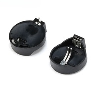 100pcs CR2032 CR2025 CR2016 Battery Holder Coin Cell Holder Box Case Socket cr2032 with 2Pins 3V Bla