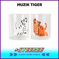 MUZIK TIGER Soju Glass Cup 60ml Souvenir Couple Present Gift by Steekee Korea 4065