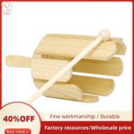 1Set Real Wood Eight-Tone Barrel Eight-Tone Musical Instrument Wood Color