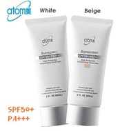 Atomy Sunscreen Sunblock SPF50+ PA+++ 60ml / Atomy Sunscreen (Sun Cream) white / beige