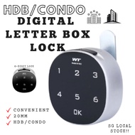 Clockwise Letter Box Digital Lock WT Letterbox Keyless Mailbox 20mm Mailbox for Condo Drawer Letter 