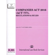 [MPH] - Companies Act 2016 (Act 777), Regulations & Rules (as at 5/10/2025) (ISBN: 9789678931021)