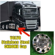 🇸🇪VOLVO 10 Hole Chrome Stainless Steel Chrome Wheel Cap (1PCS) Rim Cap Volvo🇸🇪