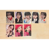 Ive Yujin Official Photocards pcs