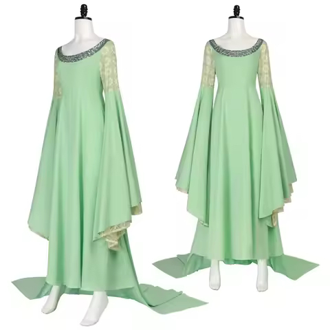 Cosplay Vintage Victorian Vestido Medieval Renaissance Bandage Dresses Women Halloween Carnival Cost