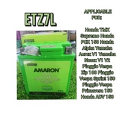 Amaron Pro bike Rider  Battery (ETZ7L)