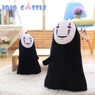 JOJO CASTLE 1 Pcs 40/60cm Studio Ghibli Doll Spirited Away Kaonashi No Face Faceless Stuffed Toy Co