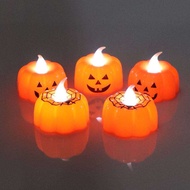 Halloween Party Decoration Supplies Led Digital Pumpkin Lamp Atmosphere Decoration Light Luminous Toy Pumpkin Candle Light