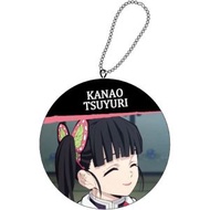 ANIPLEX - 鬼滅之刃 鬼滅の刃 日版 圓形 迷你 Cushion 匙鍊 鎖匙扣 鎖匙鍊 鑰匙扣 匙扣 掛飾 掛件 吊飾 裝飾 惡魔殺手 鬼殺隊 2021 (栗花落香奈乎)