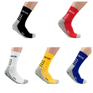 Iwin Anti-Slip Socks Fashionable Men's Soccer Accessories, Cheap and Beautiful Sports Rubber Socks -