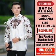 Baju Batik Koko Muslim Pria Lengan Panjang Modern Batik Cowok Premium