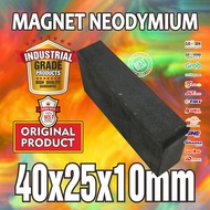 Super STRONG FERRIT MAGNET 40x25x10mm - 40x25 x 10mm