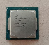 中古- Intel i3-7100 處理器_S1151 / 1151腳位_有測圖有真相(3.90GHz/3M/雙核四緒)