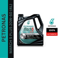 B164F020 PETRONAS MACH 5 PLUS 20W50 MINERAL API SJ (4L)