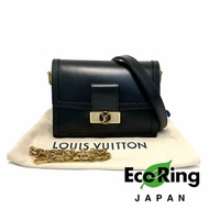 △ Louis Vuitton 路易威登 LV Dauphine MM Black Smooth Calfskin 2way Bag 黑色滑面牛皮肩揹袋 M56141 - 247009588