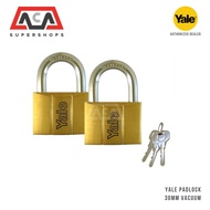 YALE PADLOCK 30MM VACUUM (2pc per pack)