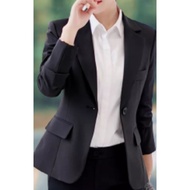 PREMIUM BLAZER BLACK OFFICE WEAR WOMAN